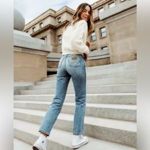 WRANGLER® WILD WEST 603 HIGH RISE STRAIGHT JEAN IN SUNNY